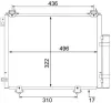 Kondensator, Klimaanlage MAHLE AC 484 000S Bild Kondensator, Klimaanlage MAHLE AC 484 000S