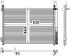 Kondensator, Klimaanlage MAHLE AC 588 000P Bild Kondensator, Klimaanlage MAHLE AC 588 000P