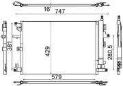 Kondensator, Klimaanlage MAHLE AC 635 000S