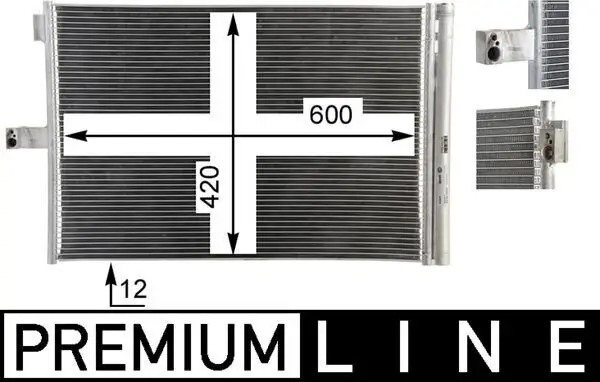 Kondensator, Klimaanlage MAHLE AC 68 000P