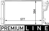 Kondensator, Klimaanlage MAHLE AC 697 000P Bild Kondensator, Klimaanlage MAHLE AC 697 000P