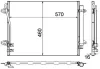 Kondensator, Klimaanlage MAHLE AC 734 000P Bild Kondensator, Klimaanlage MAHLE AC 734 000P