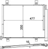 Kondensator, Klimaanlage MAHLE AC 747 000P Bild Kondensator, Klimaanlage MAHLE AC 747 000P