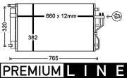 Kondensator, Klimaanlage MAHLE AC 770 000P