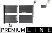 Kondensator, Klimaanlage MAHLE AC 777 000P