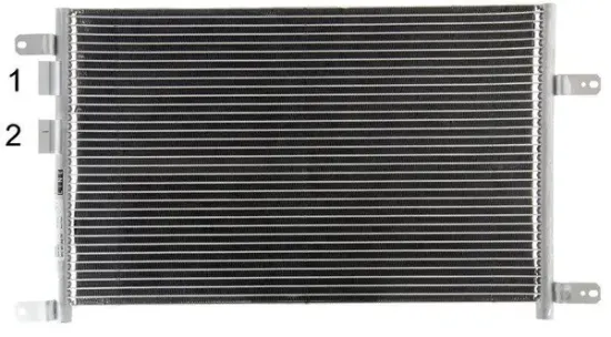 Kondensator, Klimaanlage MAHLE AC 834 000P Bild Kondensator, Klimaanlage MAHLE AC 834 000P