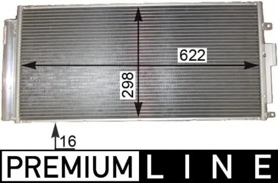 Kondensator, Klimaanlage MAHLE AC 839 000P Bild Kondensator, Klimaanlage MAHLE AC 839 000P