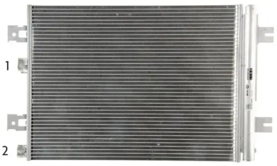 Kondensator, Klimaanlage MAHLE AC 858 000P Bild Kondensator, Klimaanlage MAHLE AC 858 000P