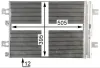 Kondensator, Klimaanlage MAHLE AC 858 000P Bild Kondensator, Klimaanlage MAHLE AC 858 000P