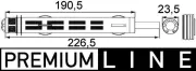 Trockner, Klimaanlage MAHLE AD 185 000P