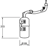 Trockner, Klimaanlage MAHLE AD 277 000S