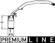 Trockner, Klimaanlage MAHLE AD 278 000P