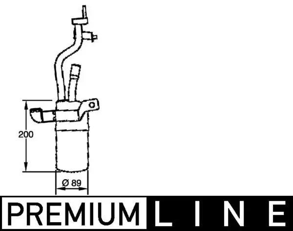 Trockner, Klimaanlage MAHLE AD 279 000P