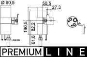 Trockner, Klimaanlage MAHLE AD 290 000P