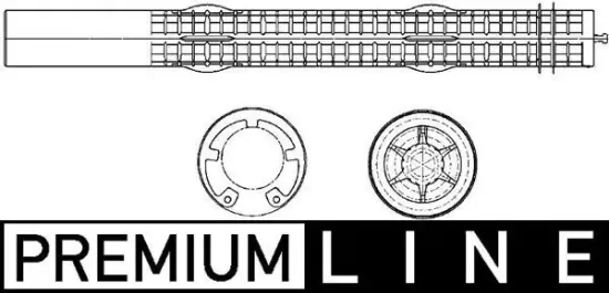 Trockner, Klimaanlage MAHLE AD 296 000P Bild Trockner, Klimaanlage MAHLE AD 296 000P