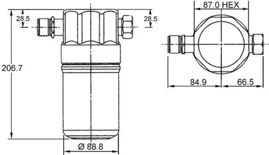 Trockner, Klimaanlage MAHLE AD 36 000S Bild Trockner, Klimaanlage MAHLE AD 36 000S