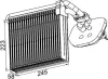 Verdampfer, Klimaanlage MAHLE AE 100 000P Bild Verdampfer, Klimaanlage MAHLE AE 100 000P