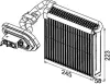 Verdampfer, Klimaanlage MAHLE AE 100 000P Bild Verdampfer, Klimaanlage MAHLE AE 100 000P