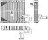 Verdampfer, Klimaanlage MAHLE AE 106 000P Bild Verdampfer, Klimaanlage MAHLE AE 106 000P