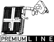 Verdampfer, Klimaanlage MAHLE AE 111 000P