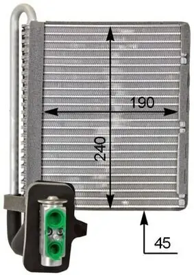 Verdampfer, Klimaanlage MAHLE AE 118 000P Bild Verdampfer, Klimaanlage MAHLE AE 118 000P