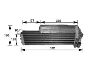 Verdampfer, Klimaanlage MAHLE AE 37 000S