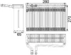 Verdampfer, Klimaanlage MAHLE AE 82 000S