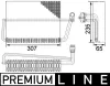 Verdampfer, Klimaanlage MAHLE AE 83 000P Bild Verdampfer, Klimaanlage MAHLE AE 83 000P