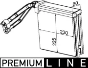 Verdampfer, Klimaanlage MAHLE AE 95 000P