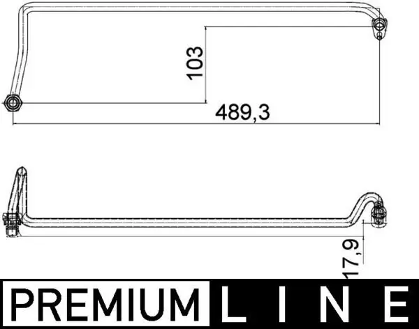 Ölschlauch MAHLE AHX 5 000P