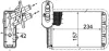 Wärmetauscher, Innenraumheizung MAHLE AH 164 000S Bild Wärmetauscher, Innenraumheizung MAHLE AH 164 000S