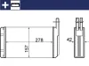 Wärmetauscher, Innenraumheizung MAHLE AH 68 000S Bild Wärmetauscher, Innenraumheizung MAHLE AH 68 000S
