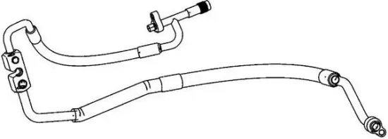 Hochdruck-/Niederdruckleitung, Klimaanlage MAHLE AP 115 000P Bild Hochdruck-/Niederdruckleitung, Klimaanlage MAHLE AP 115 000P