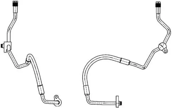 Hochdruckleitung, Klimaanlage MAHLE AP 118 000P Bild Hochdruckleitung, Klimaanlage MAHLE AP 118 000P
