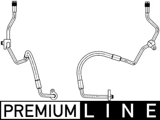 Hochdruckleitung, Klimaanlage MAHLE AP 118 000P Bild Hochdruckleitung, Klimaanlage MAHLE AP 118 000P