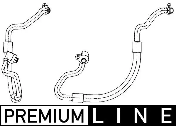 Niederdruckleitung, Klimaanlage MAHLE AP 129 000P