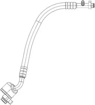 Niederdruckleitung, Klimaanlage MAHLE AP 131 000P Bild Niederdruckleitung, Klimaanlage MAHLE AP 131 000P