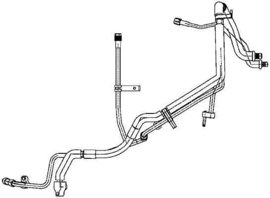 Hochdruck-/Niederdruckleitung, Klimaanlage MAHLE AP 135 000P