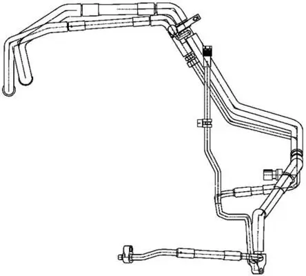 Hochdruck-/Niederdruckleitung, Klimaanlage MAHLE AP 136 000P Bild Hochdruck-/Niederdruckleitung, Klimaanlage MAHLE AP 136 000P