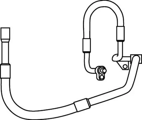 Hochdruck-/Niederdruckleitung, Klimaanlage MAHLE AP 82 000P Bild Hochdruck-/Niederdruckleitung, Klimaanlage MAHLE AP 82 000P