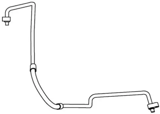 Hochdruckleitung, Klimaanlage MAHLE AP 86 000P Bild Hochdruckleitung, Klimaanlage MAHLE AP 86 000P