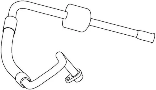 Hochdruck-/Niederdruckleitung, Klimaanlage MAHLE AP 98 000P Bild Hochdruck-/Niederdruckleitung, Klimaanlage MAHLE AP 98 000P