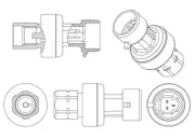 Druckschalter, Klimaanlage MAHLE ASE 4 000P