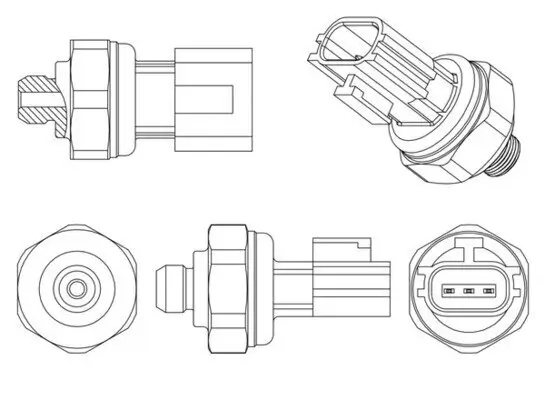 Druckschalter, Klimaanlage MAHLE ASE 8 000P Bild Druckschalter, Klimaanlage MAHLE ASE 8 000P