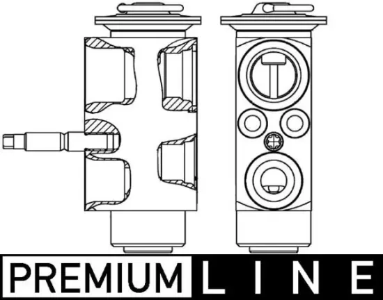 Expansionsventil, Klimaanlage MAHLE AVE 113 000P Bild Expansionsventil, Klimaanlage MAHLE AVE 113 000P