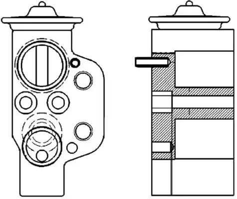 Expansionsventil, Klimaanlage MAHLE AVE 115 000P Bild Expansionsventil, Klimaanlage MAHLE AVE 115 000P