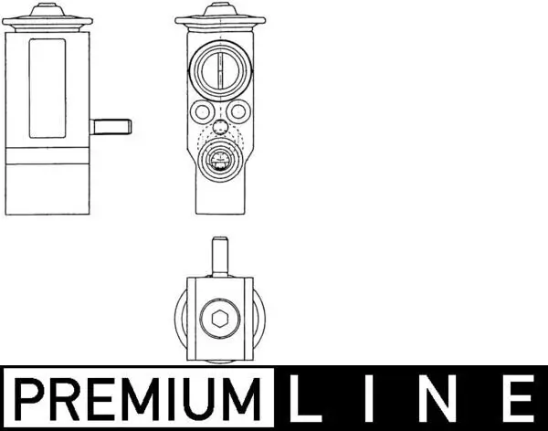 Expansionsventil, Klimaanlage MAHLE AVE 130 000P