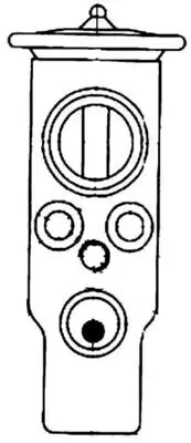 Expansionsventil, Klimaanlage MAHLE AVE 25 000S Bild Expansionsventil, Klimaanlage MAHLE AVE 25 000S