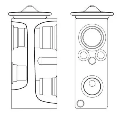 Expansionsventil, Klimaanlage MAHLE AVE 3 000S Bild Expansionsventil, Klimaanlage MAHLE AVE 3 000S