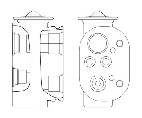 Expansionsventil, Klimaanlage MAHLE AVE 4 000S Bild Expansionsventil, Klimaanlage MAHLE AVE 4 000S